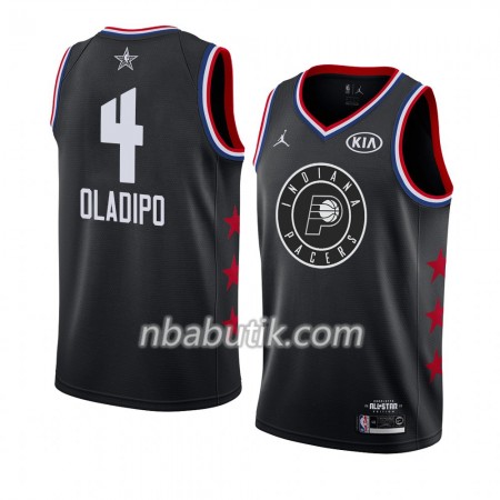 NBA Mænd Trøje Indiana Pacers Victor Oladipo 4 2019 All-Star Jordan Brand Sort Swingman NBA Mænd Trøje Indiana Pacers Victor Oladipo 4 2019 All-Star Jordan Brand Sort Swingman